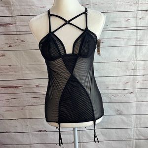 Black bow women’s sleepwear